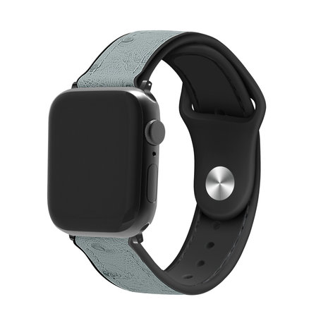 Strap-it Strap-it Apple Watch Hybrid Leather Strap (Grey) Strap-it Strap-it Apple Watch Hybrid Leather Strap (Grey)