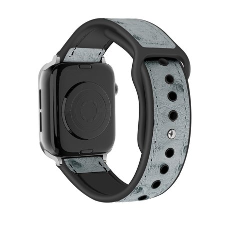 Strap-it Strap-it Apple Watch Hybrid Leather Strap (Grey) Strap-it Strap-it Apple Watch Hybrid Leather Strap (Grey)