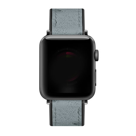 Strap-it Strap-it Apple Watch Hybrid Leather Strap (Grey) Strap-it Strap-it Apple Watch Hybrid Leather Strap (Grey)