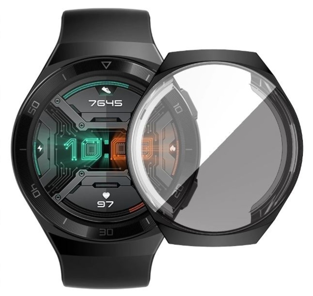 Strap-it Strap-it Huawei Watch GT 2e TPU Case (Black) Strap-it Strap-it Huawei Watch GT 2e TPU Case (Black)