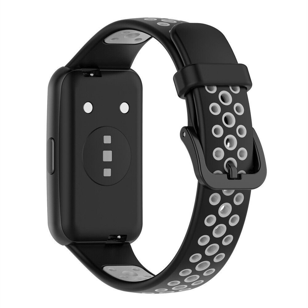 Strap-it Strap-it Huawei Band 7 Sport Strap (Black/Grey) Strap-it Strap-it Huawei Band 7 Sport Strap (Black/Grey)