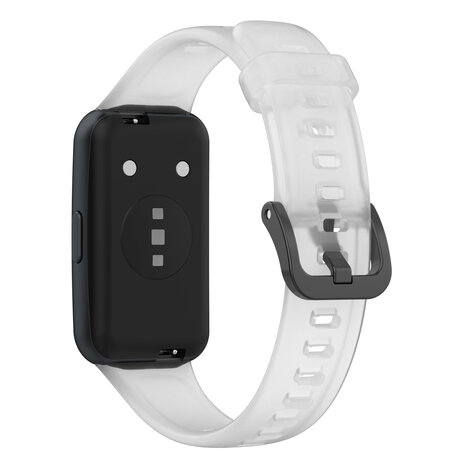 Strap-it Strap-it Huawei Band 7 Clear TPU Strap (White) Strap-it Strap-it Huawei Band 7 Clear TPU Strap (White)