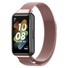Strap-it Strap-it Huawei Band 7 Milanese Strap (Pink)