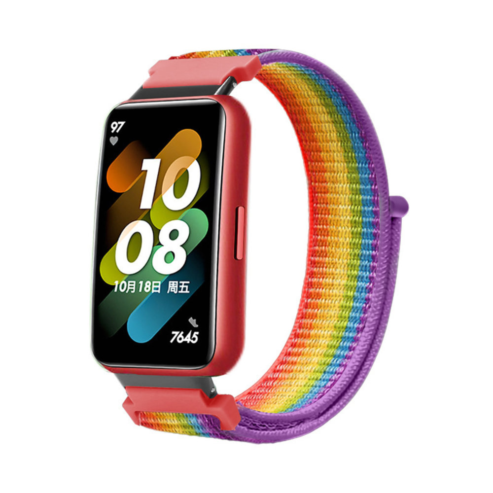 Strap-it Strap-it Huawei Band 7 Nylon Strap (Rainbow) Strap-it Strap-it Huawei Band 7 Nylon Strap (Rainbow)