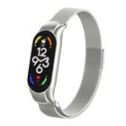 Strap-it Strap-it Xiaomi Mi Band 7 Milanese Strap (Silver)
