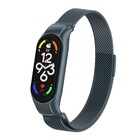 Strap-it Strap-it Xiaomi Mi Band 7 Milanese Strap (Space Grey)