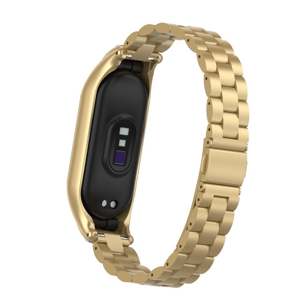 Strap-it Strap-it Xiaomi Mi Band 7 Steel Strap (Champagne) Strap-it Strap-it Xiaomi Mi Band 7 Steel Strap (Champagne)