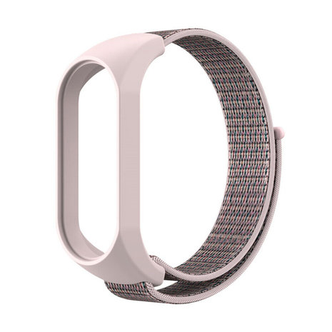 Strap-it Strap-it Xiaomi Mi Band 7 Nylon Strap (Pink Sand) Strap-it Strap-it Xiaomi Mi Band 7 Nylon Strap (Pink Sand)
