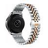 Strap-it Strap-it Xiaomi Amazfit GTR Steel Strap Jubilee (Silver/Rosegold) Strap-it Strap-it Xiaomi Amazfit GTR Steel Strap Jubilee (Silver/Rosegold)