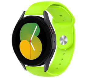 Strap-it Samsung Galaxy Watch 5 40mm Silicone Strap (Light Green)