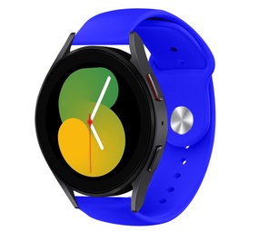 Strap-it Samsung Galaxy Watch 5 40mm Silicone Strap (Blue)