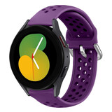 Strap-it Samsung Galaxy Watch 5 40mm Breathable Strap (Purple) Strap-it Samsung Galaxy Watch 5 40mm Breathable Strap (Purple)