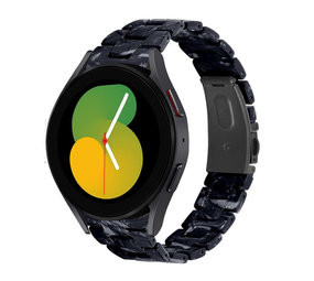 Strap-it Samsung Galaxy Watch 5 40mm Resin Strap (Black/White) Strap-it Samsung Galaxy Watch 5 40mm Resin Strap (Black/White)