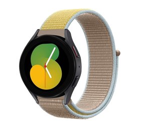 Strap-it Samsung Galaxy Watch 5 40mm Nylon Strap (Camel) Strap-it Samsung Galaxy Watch 5 40mm Nylon Strap (Camel)