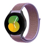 Strap-it Samsung Galaxy Watch 5 40mm Nylon Strap (Purple) Strap-it Samsung Galaxy Watch 5 40mm Nylon Strap (Purple)