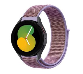 Strap-it Samsung Galaxy Watch 5 40mm Nylon Strap (Purple) Strap-it Samsung Galaxy Watch 5 40mm Nylon Strap (Purple)