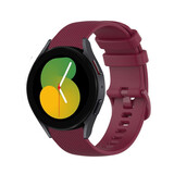 Strap-it Samsung Galaxy Watch 5 40mm Premium Silicone Strap (Dark Red) Strap-it Samsung Galaxy Watch 5 40mm Premium Silicone Strap (Dark Red)