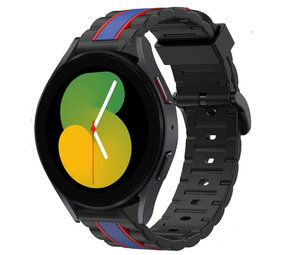 Strap-it Samsung Galaxy Watch 5 40mm Special Edition Strap (Black/Blue) Strap-it Samsung Galaxy Watch 5 40mm Special Edition Strap (Black/Blue)