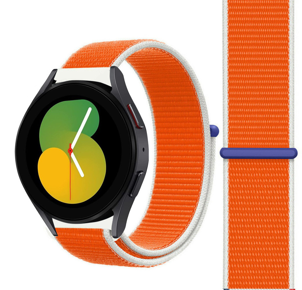 Strap-it Strap-it Samsung Galaxy Watch 5 40mm Nylon Strap (The Netherlands) Strap-it Strap-it Samsung Galaxy Watch 5 40mm Nylon Strap (The Netherlands)