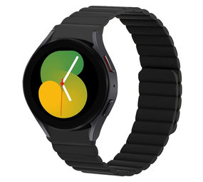 Strap-it Samsung Galaxy Watch 5 40mm Magnetic Silicone Strap Perfect Fit (Black) Strap-it Samsung Galaxy Watch 5 40mm Magnetic Silicone Strap Perfect Fit (Black)