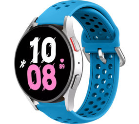 Strap-it Samsung Galaxy Watch 5 44mm Breathable Strap (Light Blue) Strap-it Samsung Galaxy Watch 5 44mm Breathable Strap (Light Blue)