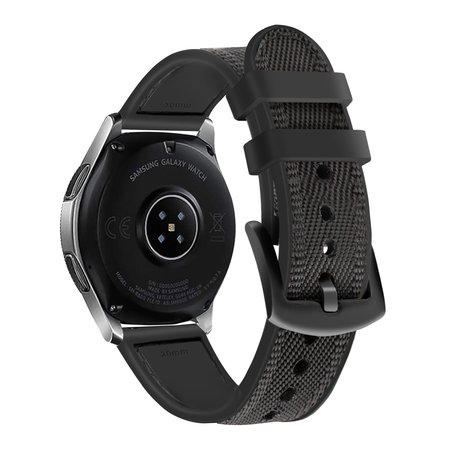 Strap-it Strap-it Samsung Galaxy Watch 5 44mm Hybrid Nylon Strap (Black) Strap-it Strap-it Samsung Galaxy Watch 5 44mm Hybrid Nylon Strap (Black)
