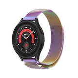 Strap-it Samsung Galaxy Watch 5 Pro Milanese Strap (Pearlescent) Strap-it Samsung Galaxy Watch 5 Pro Milanese Strap (Pearlescent)