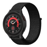Strap-it Samsung Galaxy Watch 5 Pro Nylon Strap (Black) Strap-it Samsung Galaxy Watch 5 Pro Nylon Strap (Black)