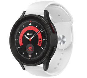 Strap-it Samsung Galaxy Watch 5 Pro Sport Strap (White) Strap-it Samsung Galaxy Watch 5 Pro Sport Strap (White)