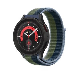 Strap-it Samsung Galaxy Watch 5 Pro Nylon Strap (Moss Green) Strap-it Samsung Galaxy Watch 5 Pro Nylon Strap (Moss Green)