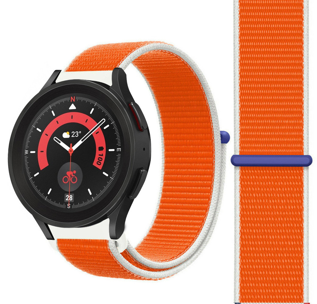 Strap-it Strap-it Samsung Galaxy Watch 5 Pro Nylon Strap (The Netherlands) Strap-it Strap-it Samsung Galaxy Watch 5 Pro Nylon Strap (The Netherlands)