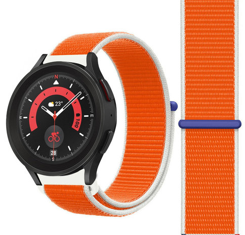 Strap-it Strap-it Samsung Galaxy Watch 5 Pro Nylon Strap (The Netherlands) Strap-it Strap-it Samsung Galaxy Watch 5 Pro Nylon Strap (The Netherlands)