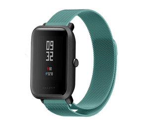Strap-it Xiaomi Amazfit Bip Milanese Strap (Green) Strap-it Xiaomi Amazfit Bip Milanese Strap (Green)