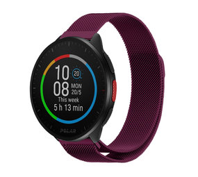 Strap-it Polar Pacer Milanese Strap (Purple) Strap-it Polar Pacer Milanese Strap (Purple)