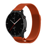 Strap-it Amazfit GTR 2 Milanese Strap (Orange) Strap-it Amazfit GTR 2 Milanese Strap (Orange)