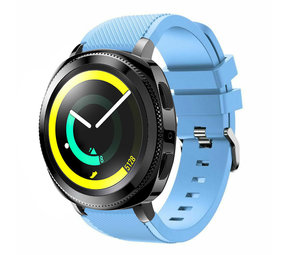 Strap-it Samsung Gear Sport Silicone Strap (Sand Blue)