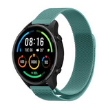 Strap-it Xiaomi Mi Watch Milanese Strap (Green)