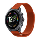 Strap-it Fossil Gen 6 44mm Milanese Strap (Orange) Strap-it Fossil Gen 6 44mm Milanese Strap (Orange)