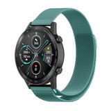 Strap-it Honor Magic Watch 2 Milanese Strap (Green)