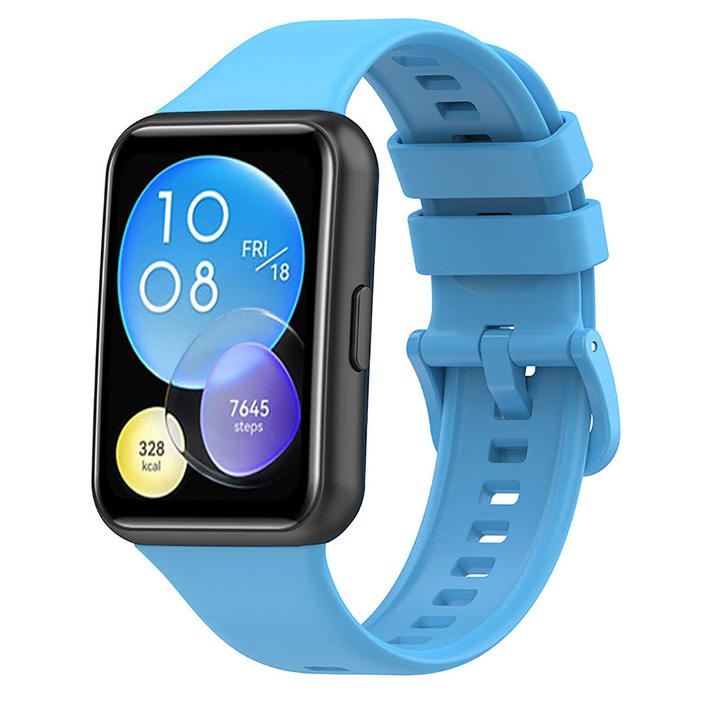 Huawei Watch Fit 2 Silicone Strap (Light Blue)
