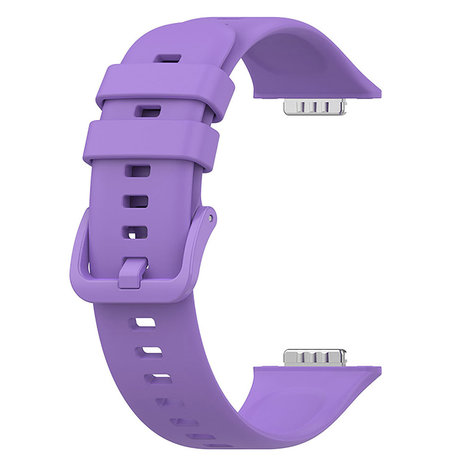 Strap-it Strap-it Huawei Watch Fit 2 Silicone Strap (Purple)