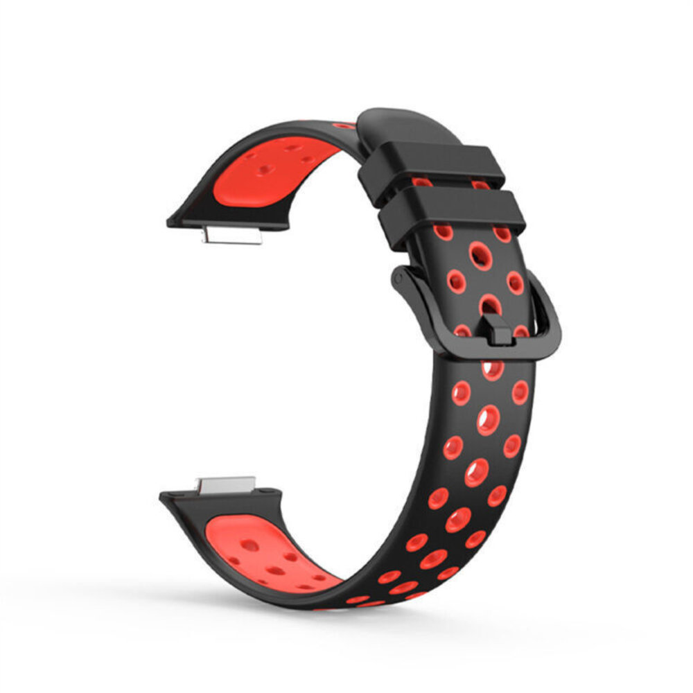 Strap-it Strap-it Huawei Watch Fit 2 Sport Strap (Black/Red) Strap-it Strap-it Huawei Watch Fit 2 Sport Strap (Black/Red)