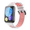 Strap-it Strap-it Huawei Watch Fit 2 Sport Strap (White/Pink) Strap-it Strap-it Huawei Watch Fit 2 Sport Strap (White/Pink)