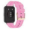 Strap-it Strap-it Huawei Watch Fit 2 Nylon Strap with Buckle (Pink) Strap-it Strap-it Huawei Watch Fit 2 Nylon Strap with Buckle (Pink)