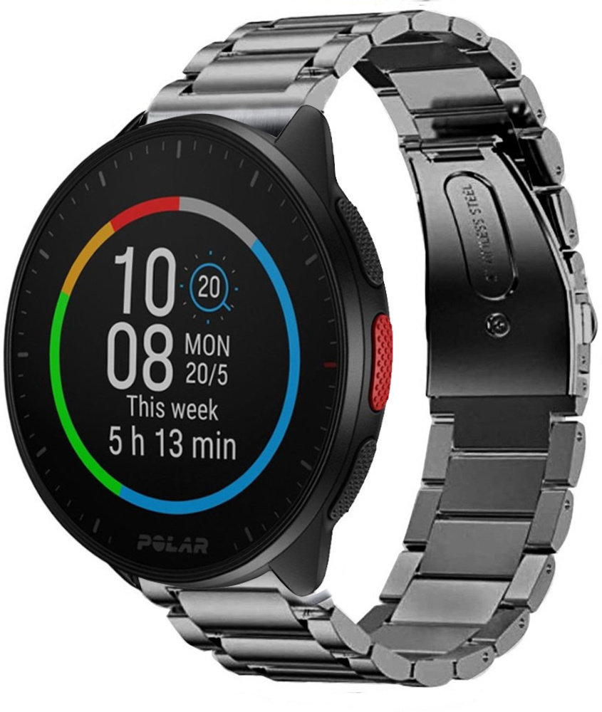 Strap-it Strap-it Polar Pacer Titanium Strap (Graphite) Strap-it Strap-it Polar Pacer Titanium Strap (Graphite)