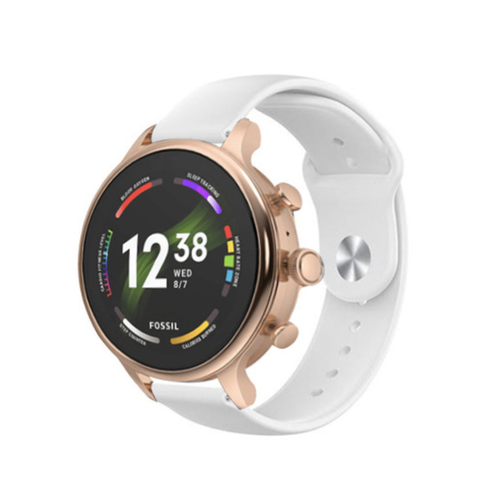 Strap-it Strap-it Fossil Gen 6 (42mm) Sport Strap (White) Strap-it Strap-it Fossil Gen 6 (42mm) Sport Strap (White)