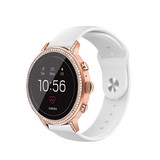 Strap-it Fossil Gen 5e 42mm Sport Strap (White) Strap-it Fossil Gen 5e 42mm Sport Strap (White)