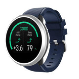 Strap-it Polar Unite Twill Silicone Strap (Dark Blue)