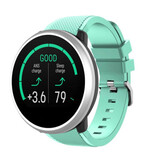 Strap-it Polar Unite Twill Silicone Strap (Aqua)