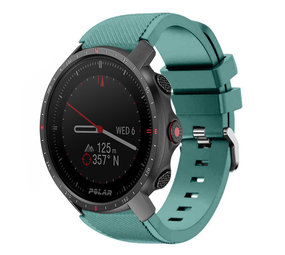 Strap-it Polar Grit X Pro Silicone Strap with Buckle (Viridian)